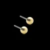 Ball Øreringe 4 mm