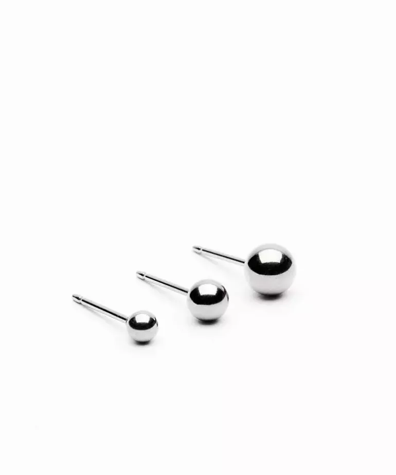 Ball Øreringe 3 mm