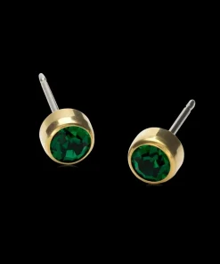 Bezel Øreringe 5 mm