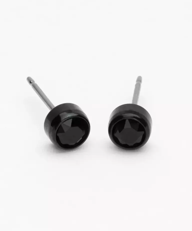 Bezel Øreringe 5 mm