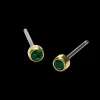 Bezel Øreringe 3 mm