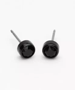 Bezel Øreringe 5 mm