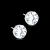 Bezel Øreringe 8 mm