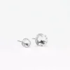 Bezel Øreringe 6 mm