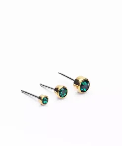 Bezel Øreringe 5 mm