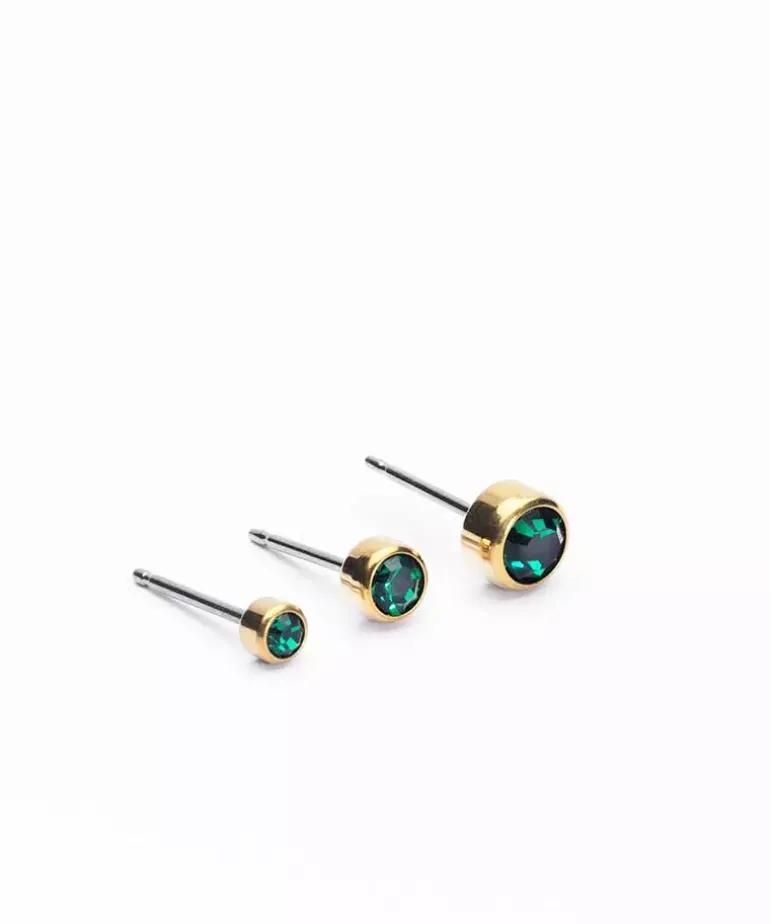 Bezel Øreringe 5 mm