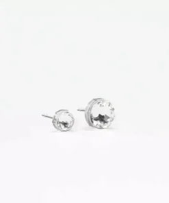 Bezel Øreringe 8 mm
