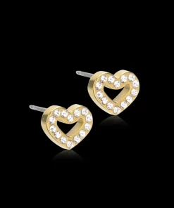Brilliance Heart Hollow Øreringe