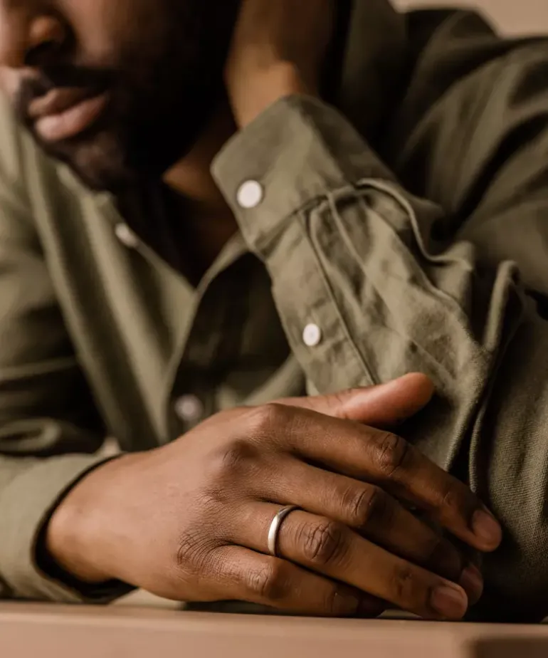 Cupped Plain Ring