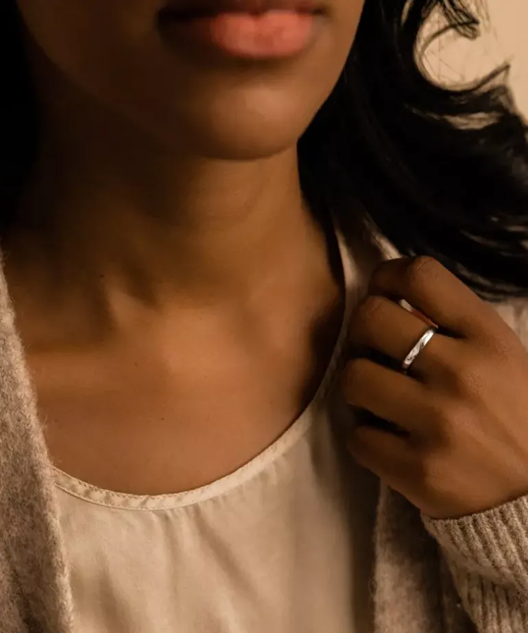 Cupped Plain Ring