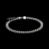 Curb Link Armbånd 15,5-19 cm