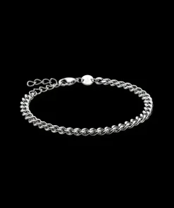 Curb Link Armbånd 15,5-19 cm