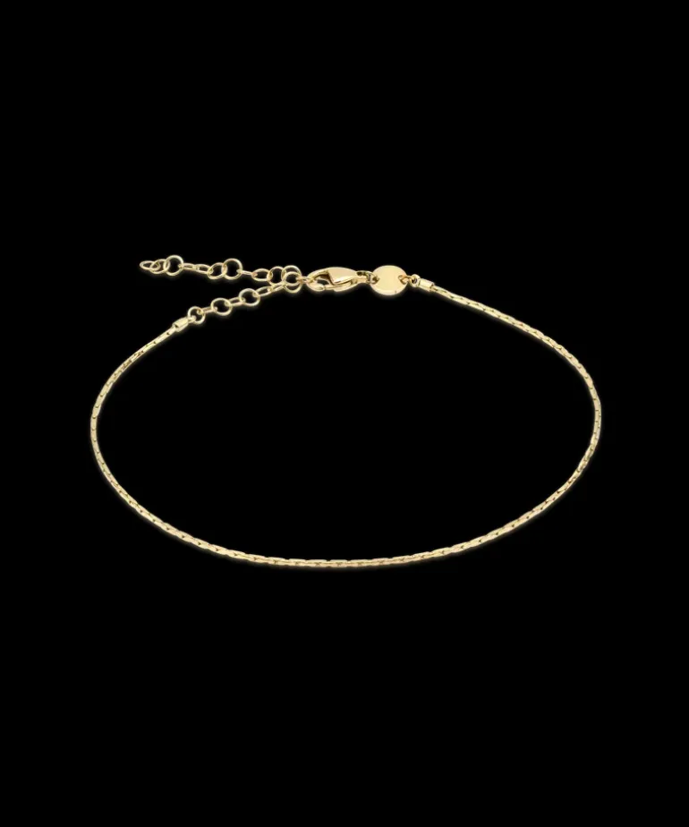 Flat chain Ankelkæde 22-27 cm