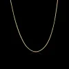 Flat chain Halskæde 40-46 cm