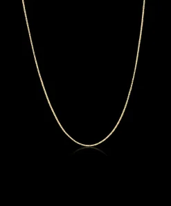 Flat chain Halskæde 40-46 cm