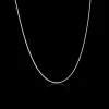 Flat chain Halskæde 40-46 cm