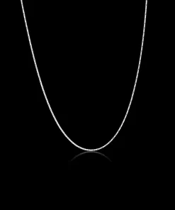 Flat chain Halskæde 40-46 cm