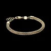 Grand Round Mesh Armbånd 15,5-19 cm