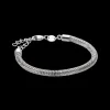 Grand Round Mesh Armbånd 15,5-19 cm