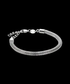 Grand Round Mesh Armbånd 15,5-19 cm