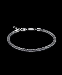 Grand Round Mesh Armbånd 18-22 cm
