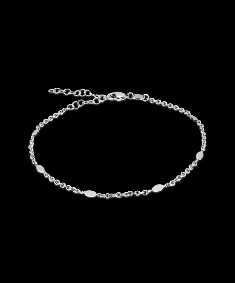 Oval Ankelkæde 22-27 cm