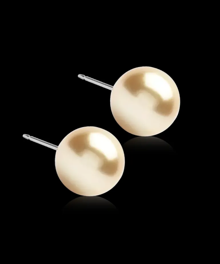 Pearl Øreringe 10 mm