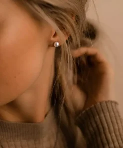 Pearl Øreringe 6 mm