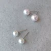 Pearl Øreringe 6 mm