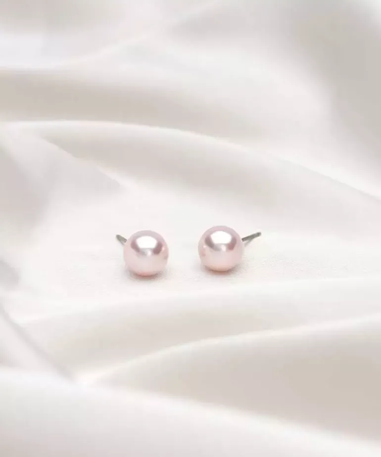 Pearl Øreringe 8 mm