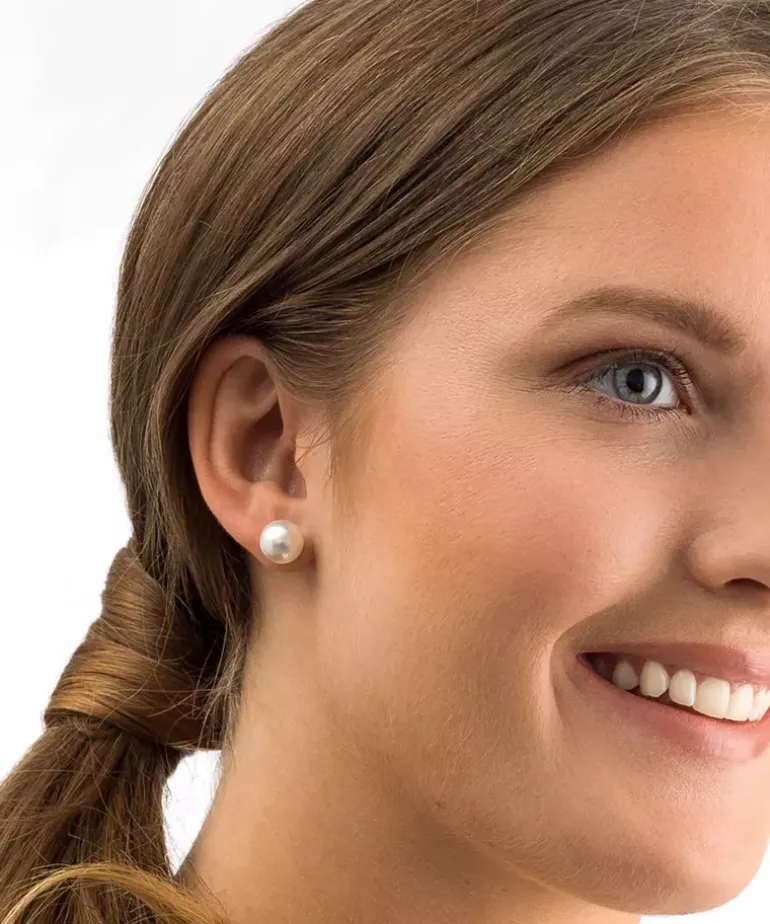 Pearl Øreringe 10 mm