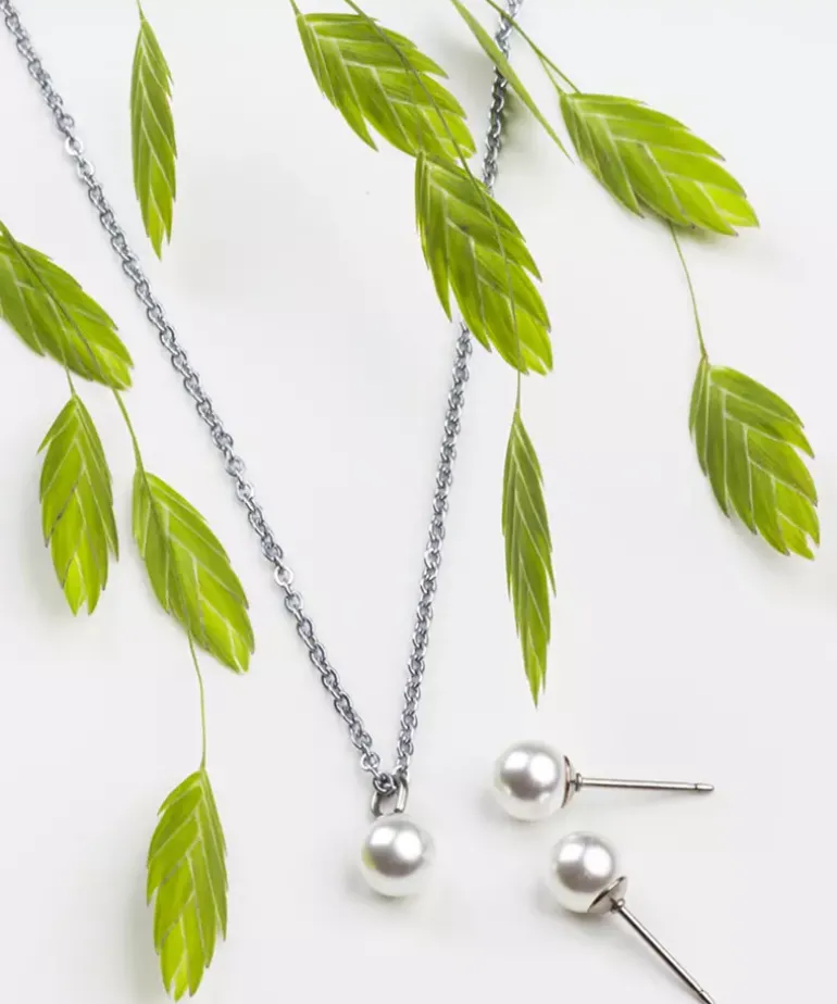 Pearl Øreringe 6 mm