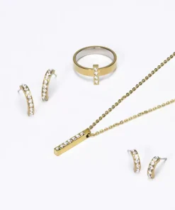 Pendant Brilliance Curved Øreringe 10 mm