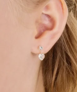 Pendant Heart Øreringe