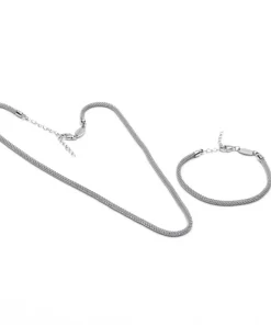 Round Mesh Armbånd 15,5-19 cm