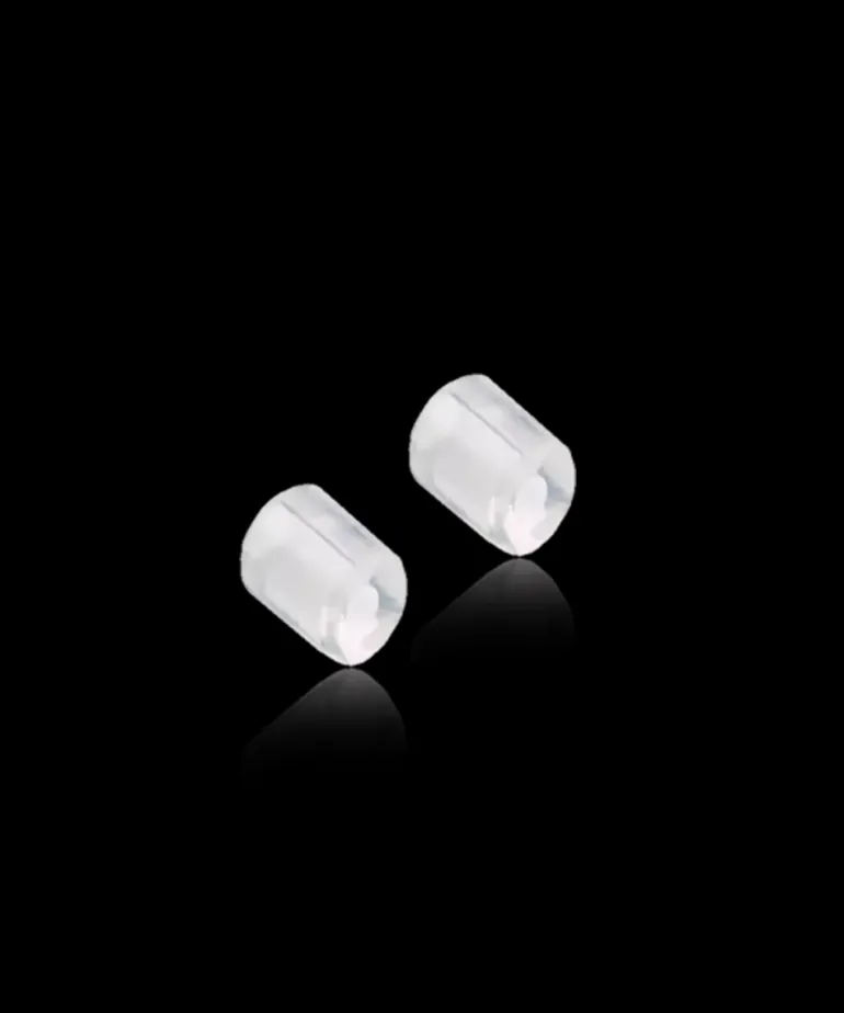 Skin friendly stoppers for ear pendants and safety ear hooks