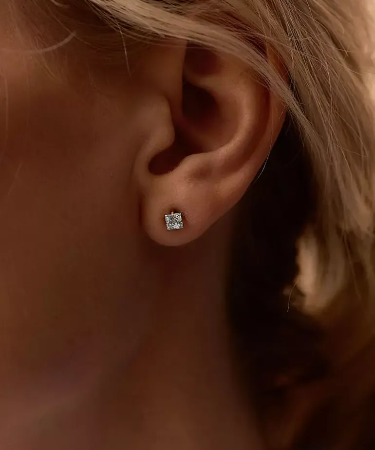 Tiffany Edge Øreringe 5 mm