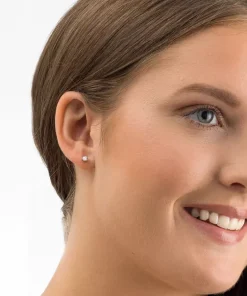 Tiffany Øreringe 4 mm